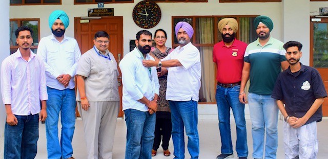 Arun Kumar Kick Boxing Bela College player wins silver medal in Senior National